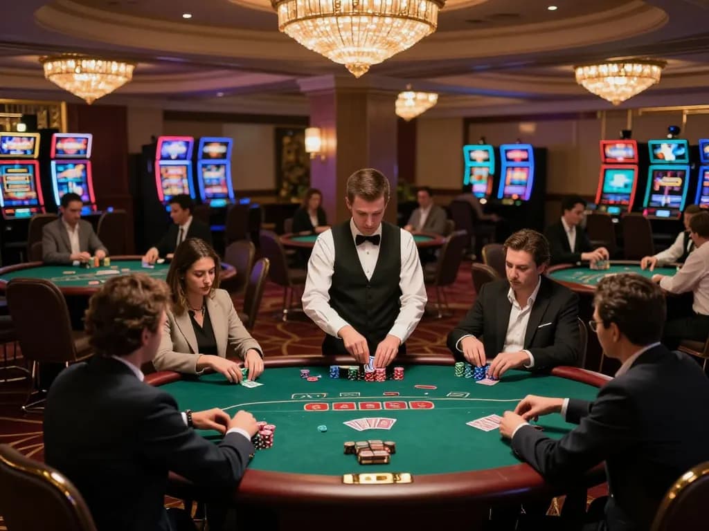 I siti scommesse non AAMS offrono un'entusiasmante esperienza di gioco da casinò con tavoli da poker vivaci pieni di giocatori.