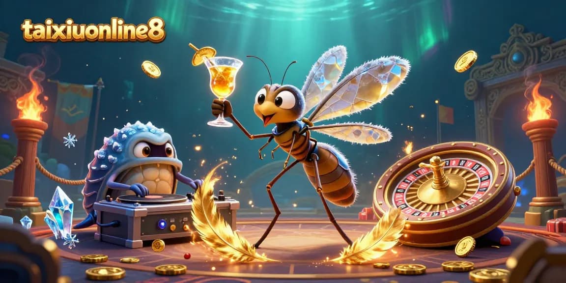Experience thrilling gameplay at taixiuonline8 with vibrant casino characters and dynamic betting elements.