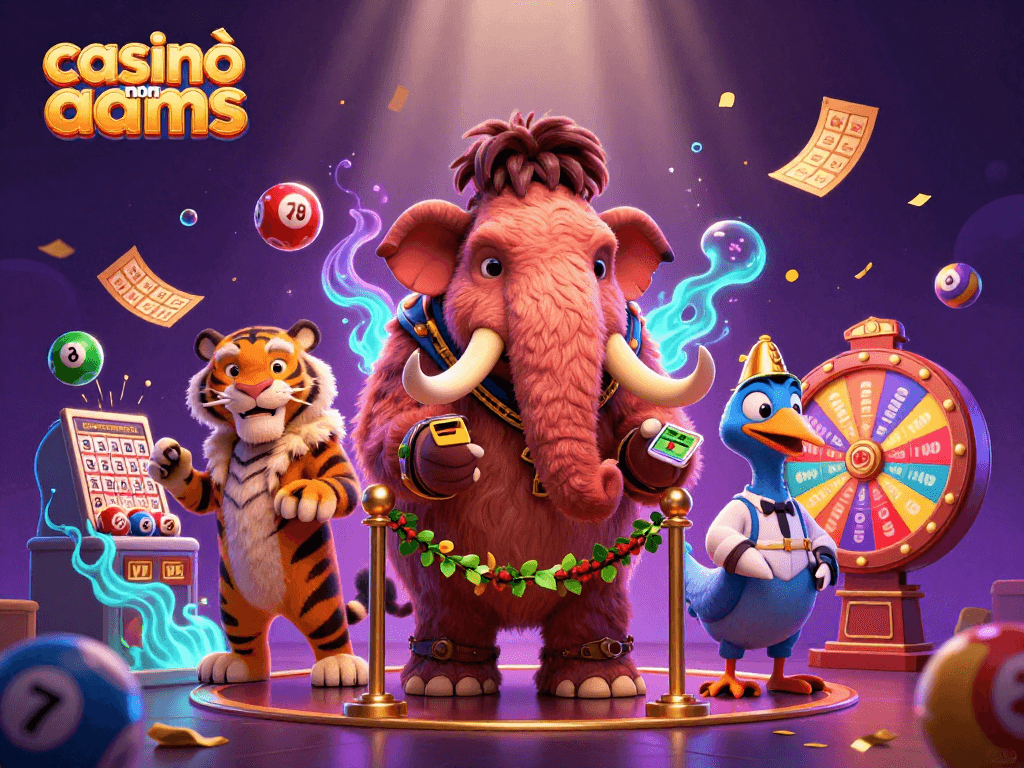 gioca con i casinò non aams mentre il mammut e il tigre celebrano in un'atmosfera festosa