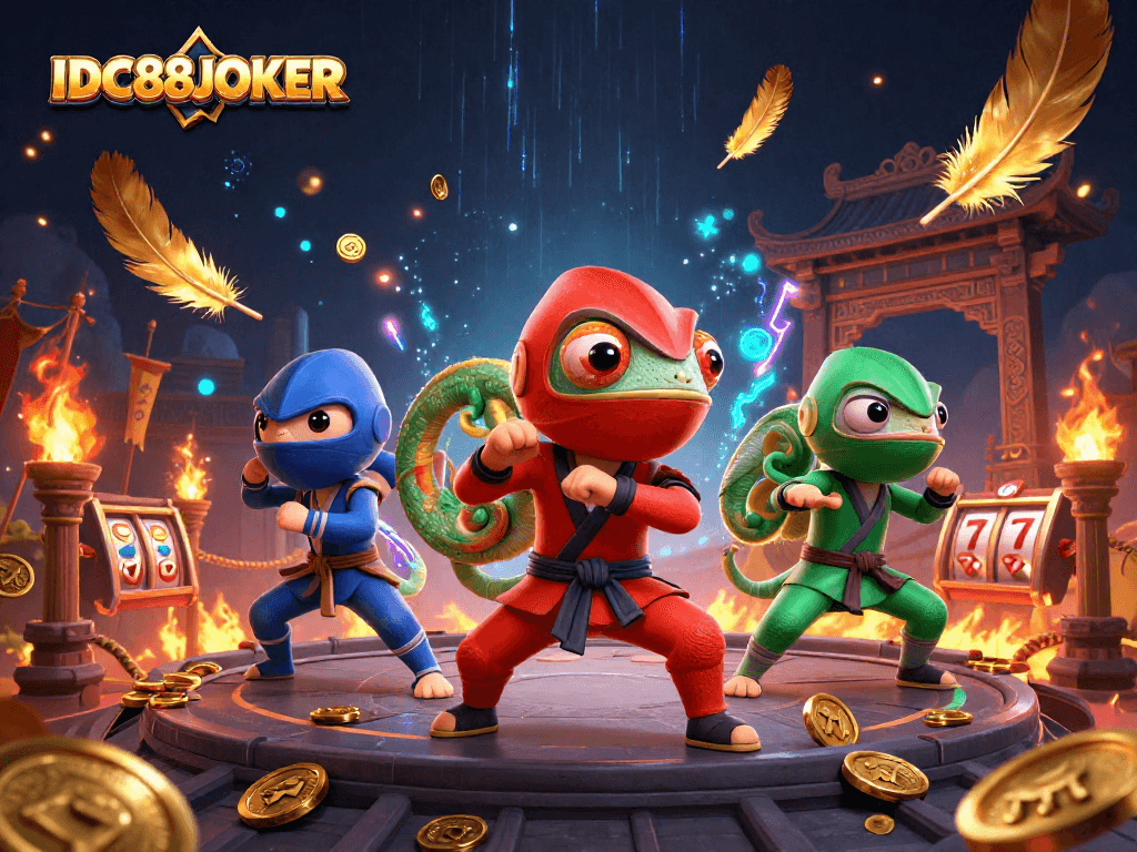 Experience thrilling gameplay at IDC88JOKER with vibrant casino elements and dynamic energy.