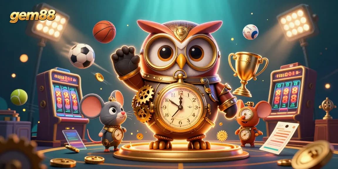 Experience thrilling gameplay at gem88 with a dynamic casino scene featuring exciting game elements.