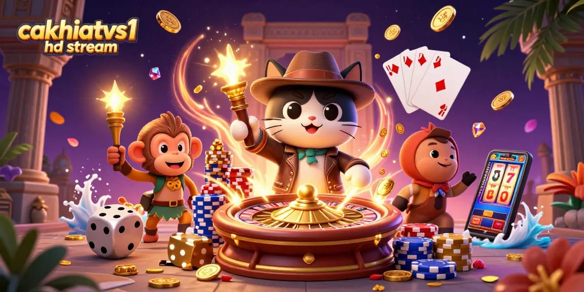 Experience the thrills of cactusTV's streaming with cakhiatvs1 hd stream in an engaging casino adventure.