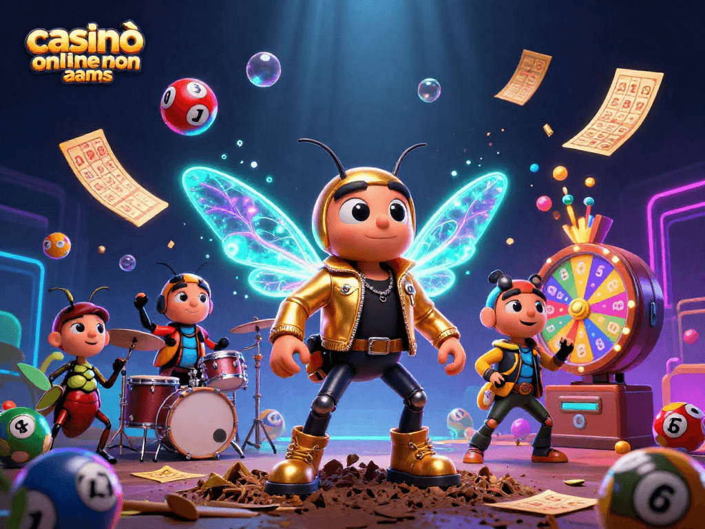 Scopri il casinò online non aams: attira fortuna con palloni lotteria e una band fantastica!