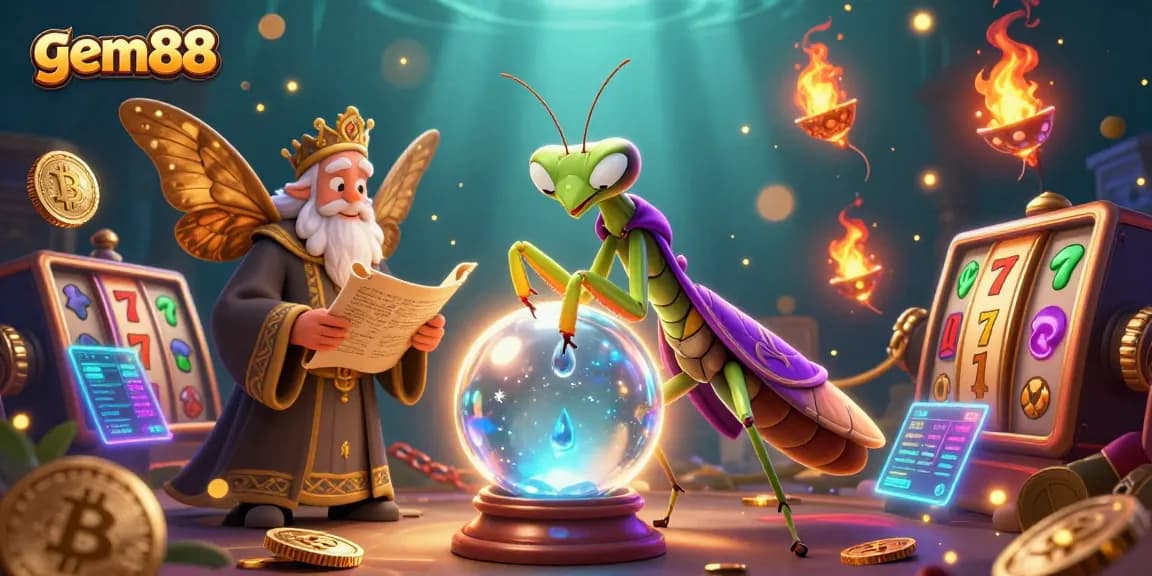 Experience the thrill of gem88 with captivating slot designs and vibrant casino elements.