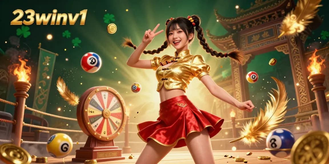 Experience exciting gameplay at 23winv1 with vibrant characters and engaging elements in a thrilling casino scene.