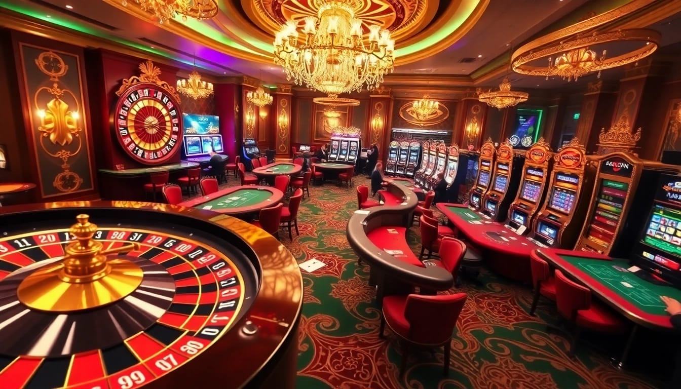 Experience thrilling casino action at SAY88, featuring roulette, poker, and vibrant slots.