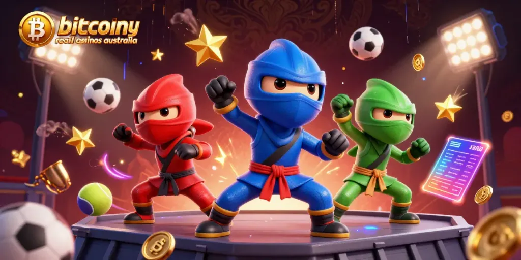 Experience gaming excitement at the real money bitcoin casinos Australia with thrilling characters and vibrant action.
