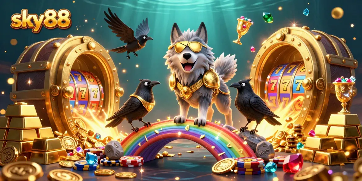 Engage in the thrilling world of sky88 with captivating slots and shimmering treasures.