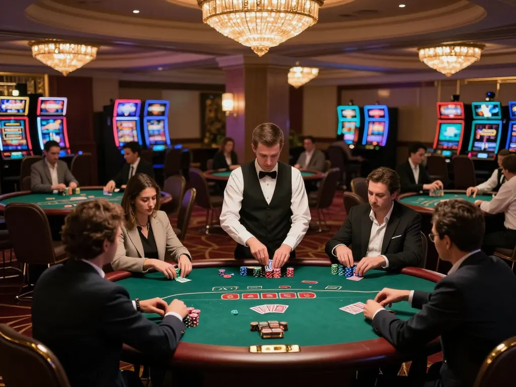 I siti scommesse non AAMS offrono un'entusiasmante esperienza di gioco da casinò con tavoli da poker vivaci pieni di giocatori.