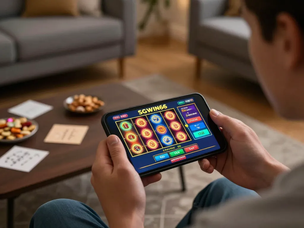 Players enjoy engaging SGWIN66 mobile casino app for thrilling slot game experiences