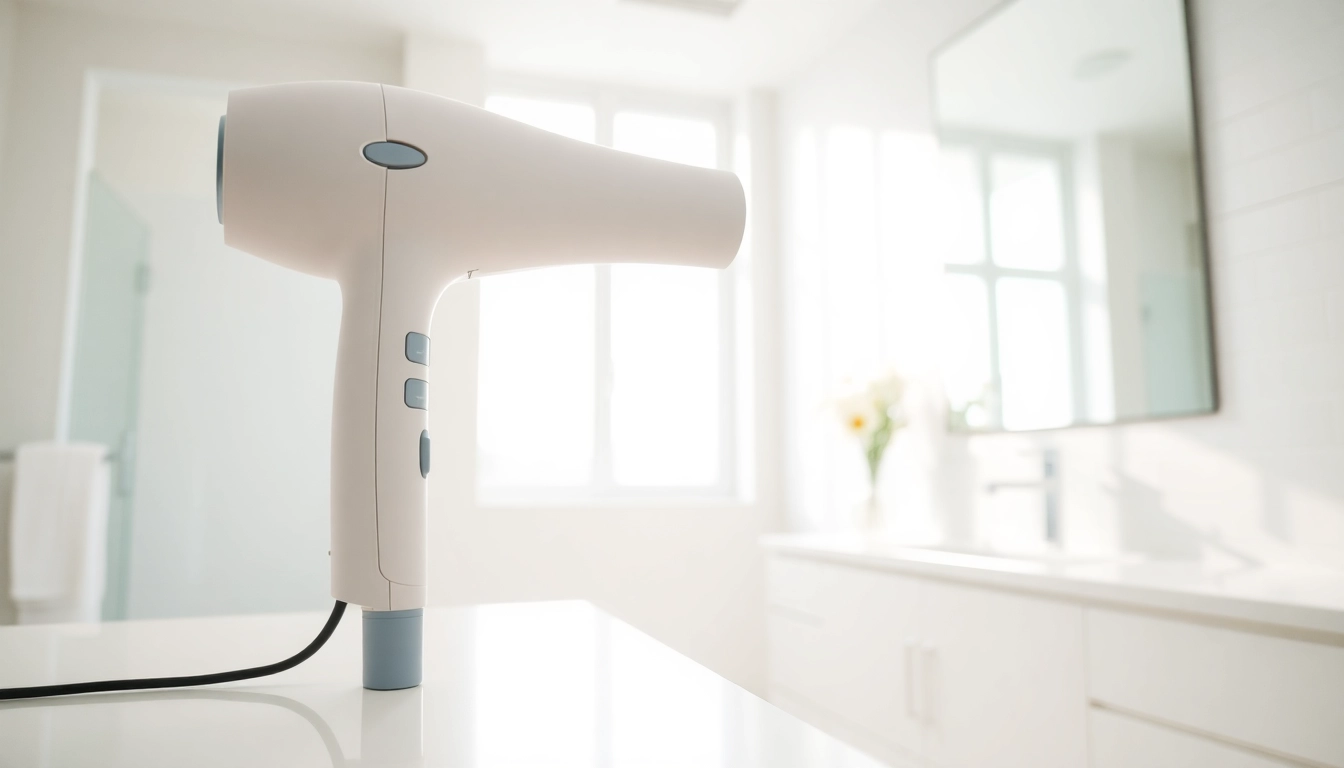 Enhance your styling with an ionic blow dryer featuring a sleek design and advanced technology.