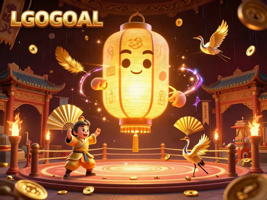 Experience the vibrant casino world of LGOGOAL with stunning visual effects and dynamic characters.
