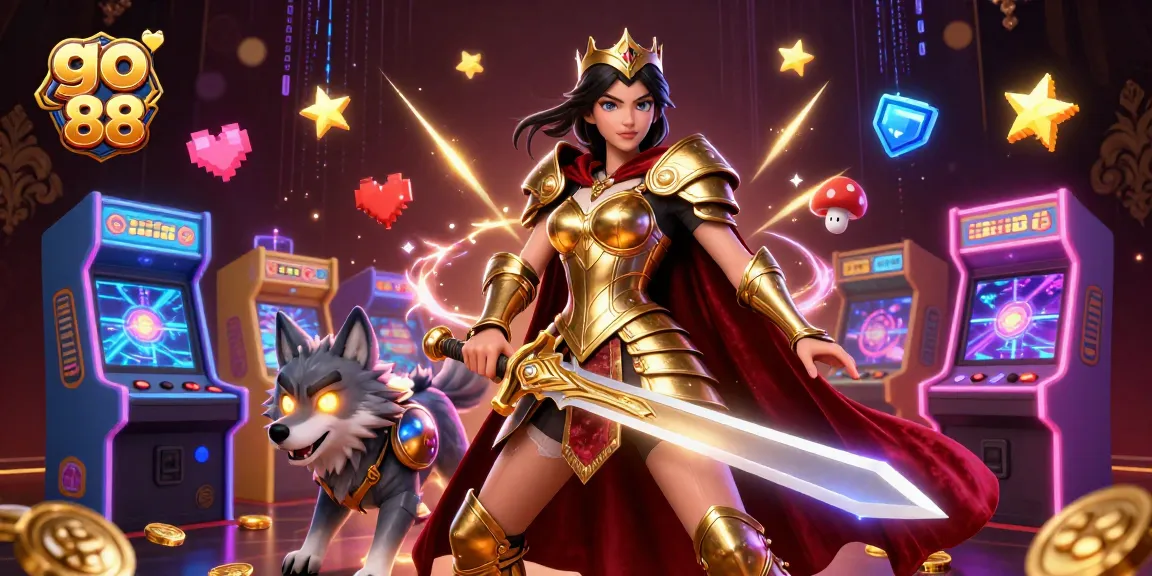 Engage with go 88 in a thrilling 3D casino adventure featuring vibrant arcade elements and exciting game mechanics.