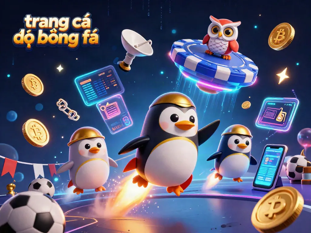 Khám phá trang cá đọ bóng đá với hình ảnh cá vàng lập dị và các yếu tố bóng đá đặc sắc