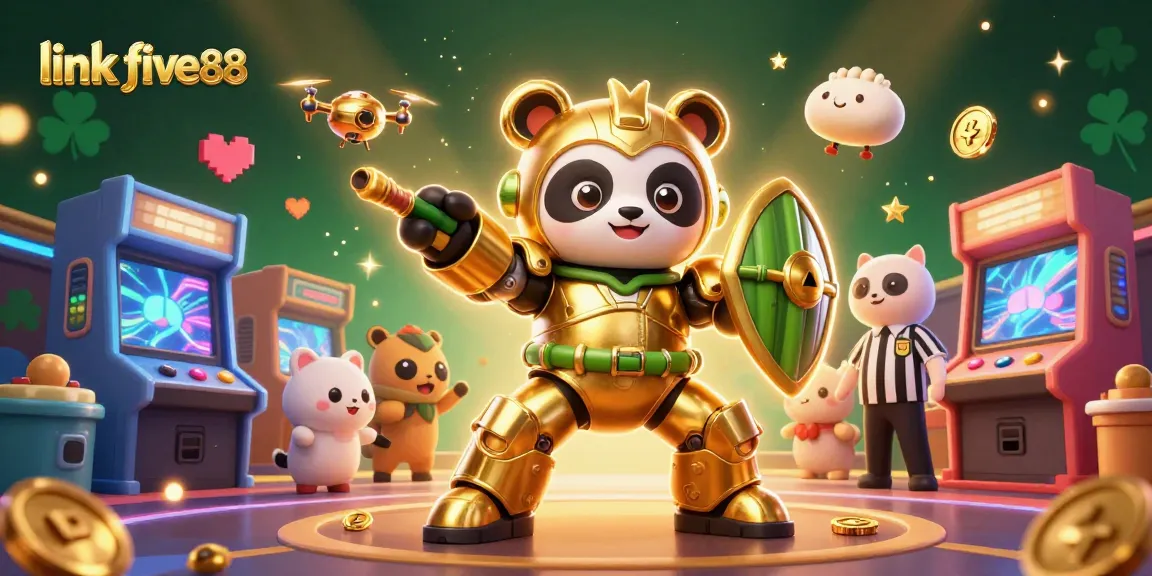 Engage with the action at link five88 as cartoon characters battle in a colorful casino-inspired arena!