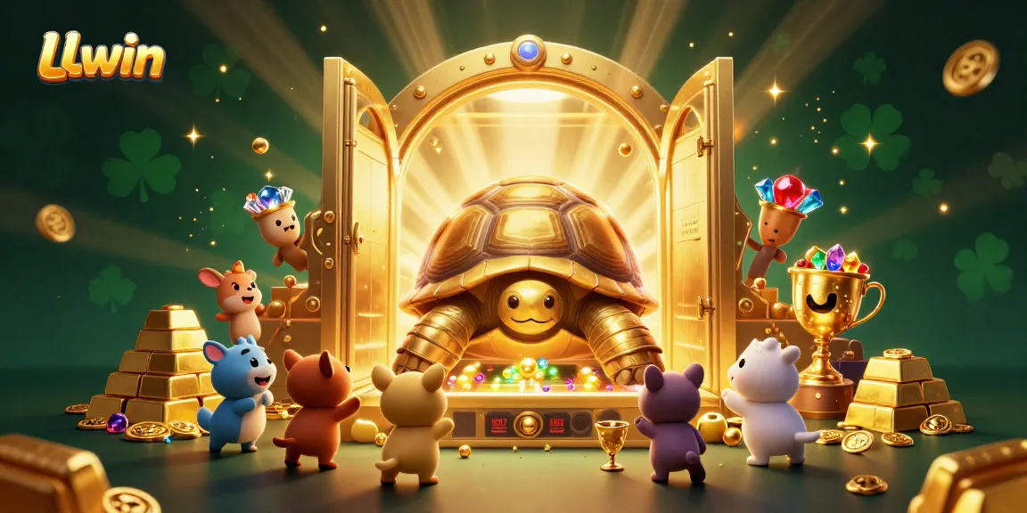 Experience thrilling gameplay at LLwin with vibrant treasures and dynamic characters in a lively casino setting.