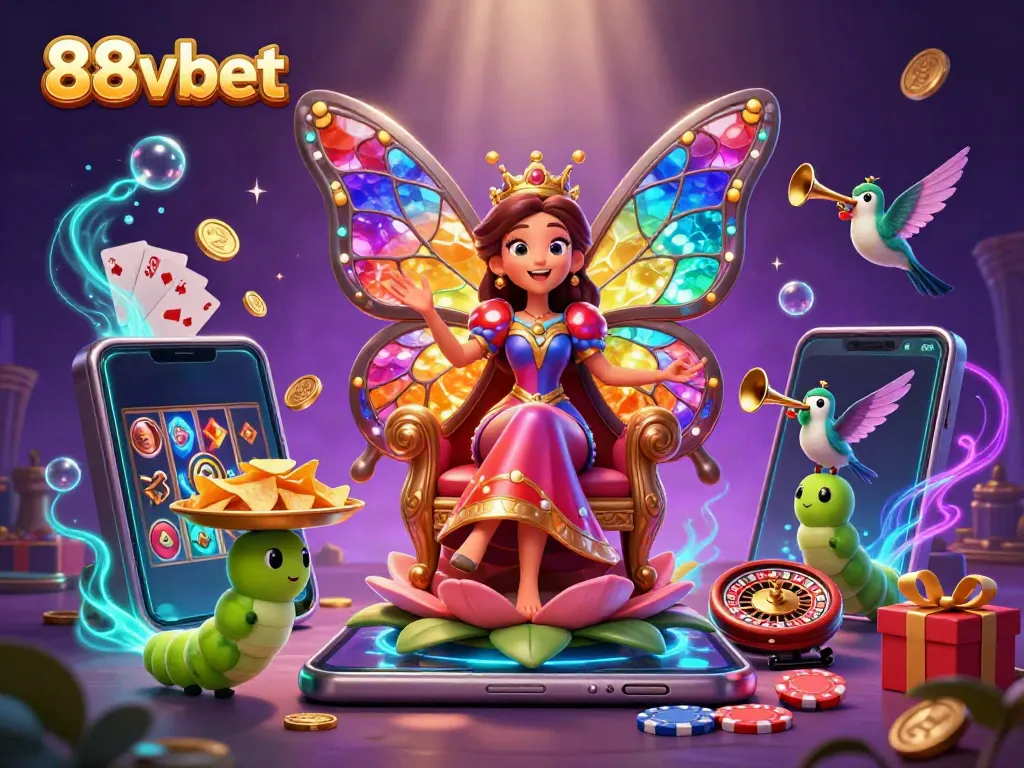 Experience thrilling gameplay at 88vbet with vibrant colors and engaging casino-themed elements.