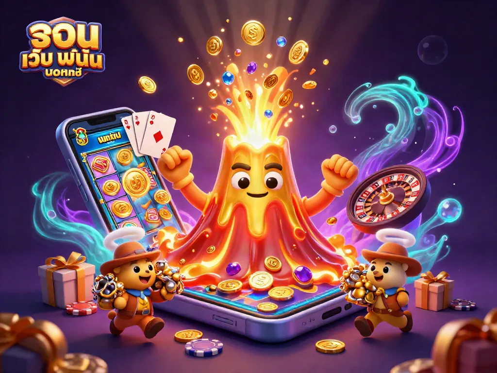 การเล่นรวม เว็บ พนัน ออนไลน์ สนุกสุดเหวี่ยง พร้อมเกมสล็อตและสมบัติทองคำมากมาย