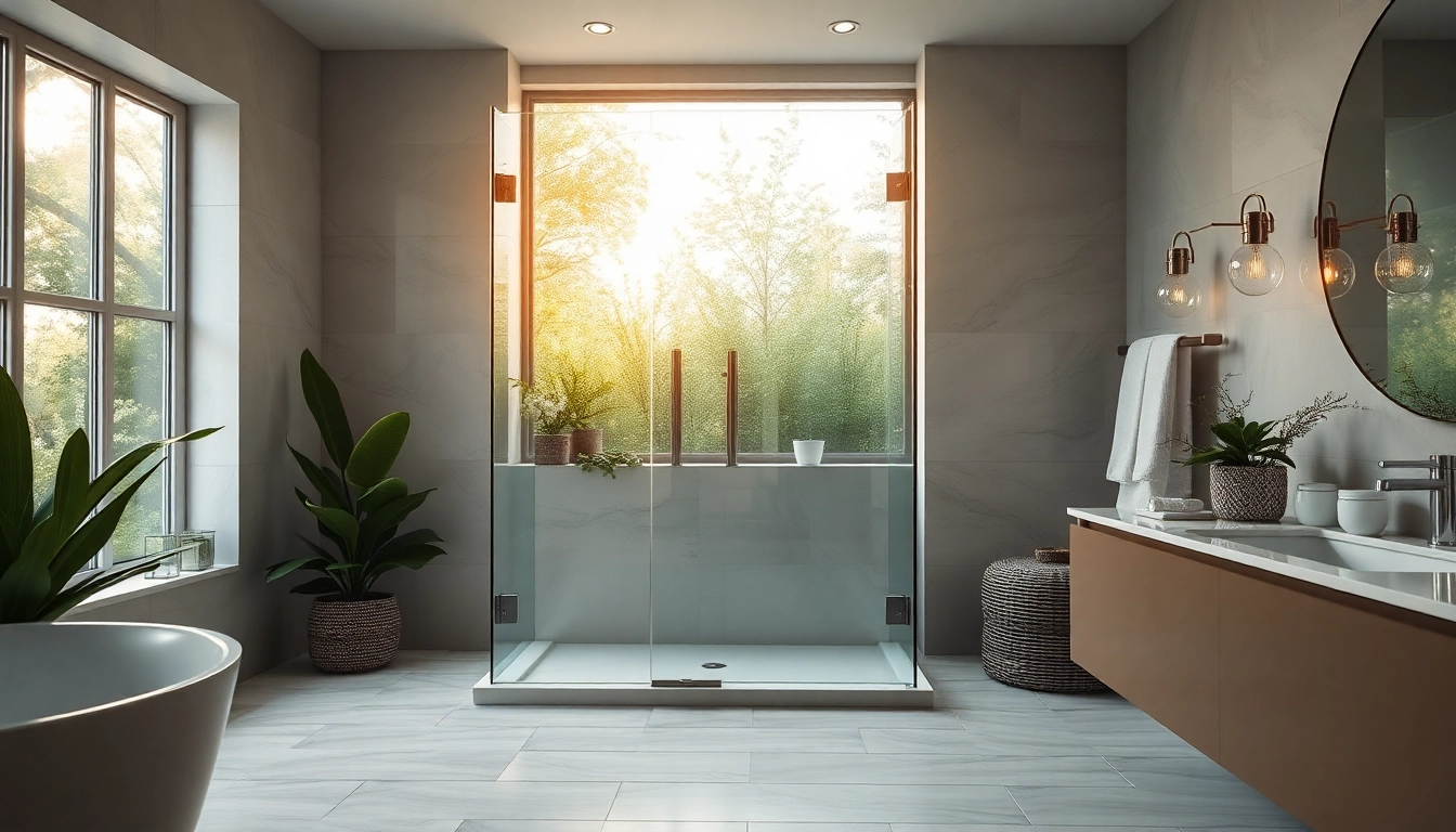 Experience the beauty of elegant showers featuring modern design and serene decor for a tranquil bath.