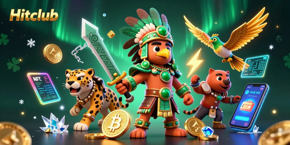 Hitclub players enjoy thrilling moments with skilled warriors amidst crypto gaming elements.