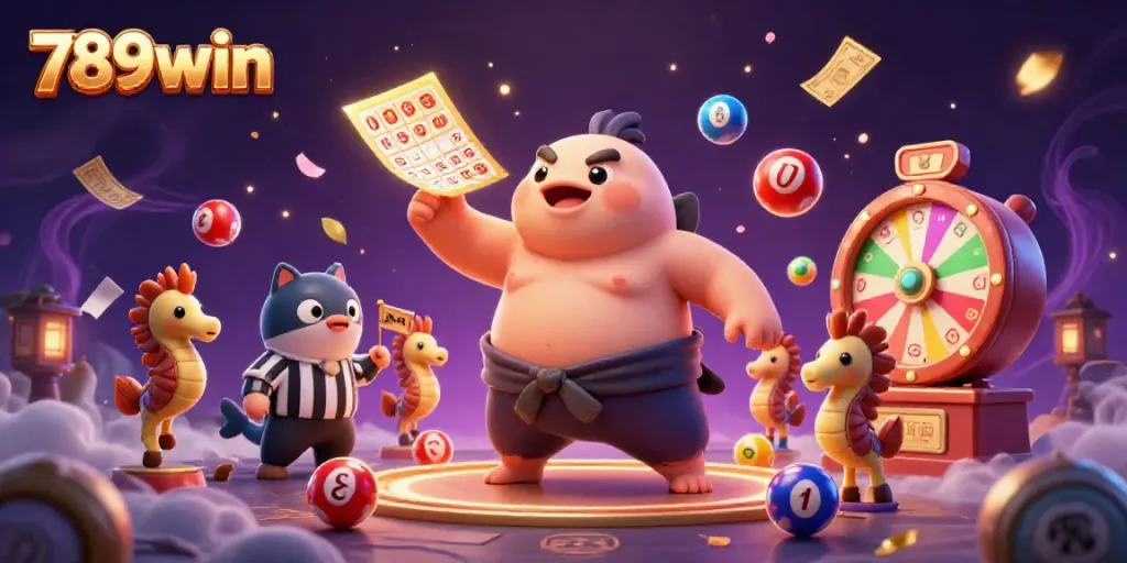 Engage in thrilling lottery games with 789win featuring a vibrant underwater scene.