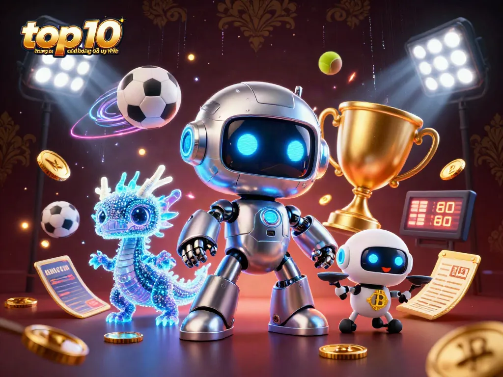 Khám phá top 10 trang cá độ bóng đá uy tín với robot 3D và bóng thể thao sôi động